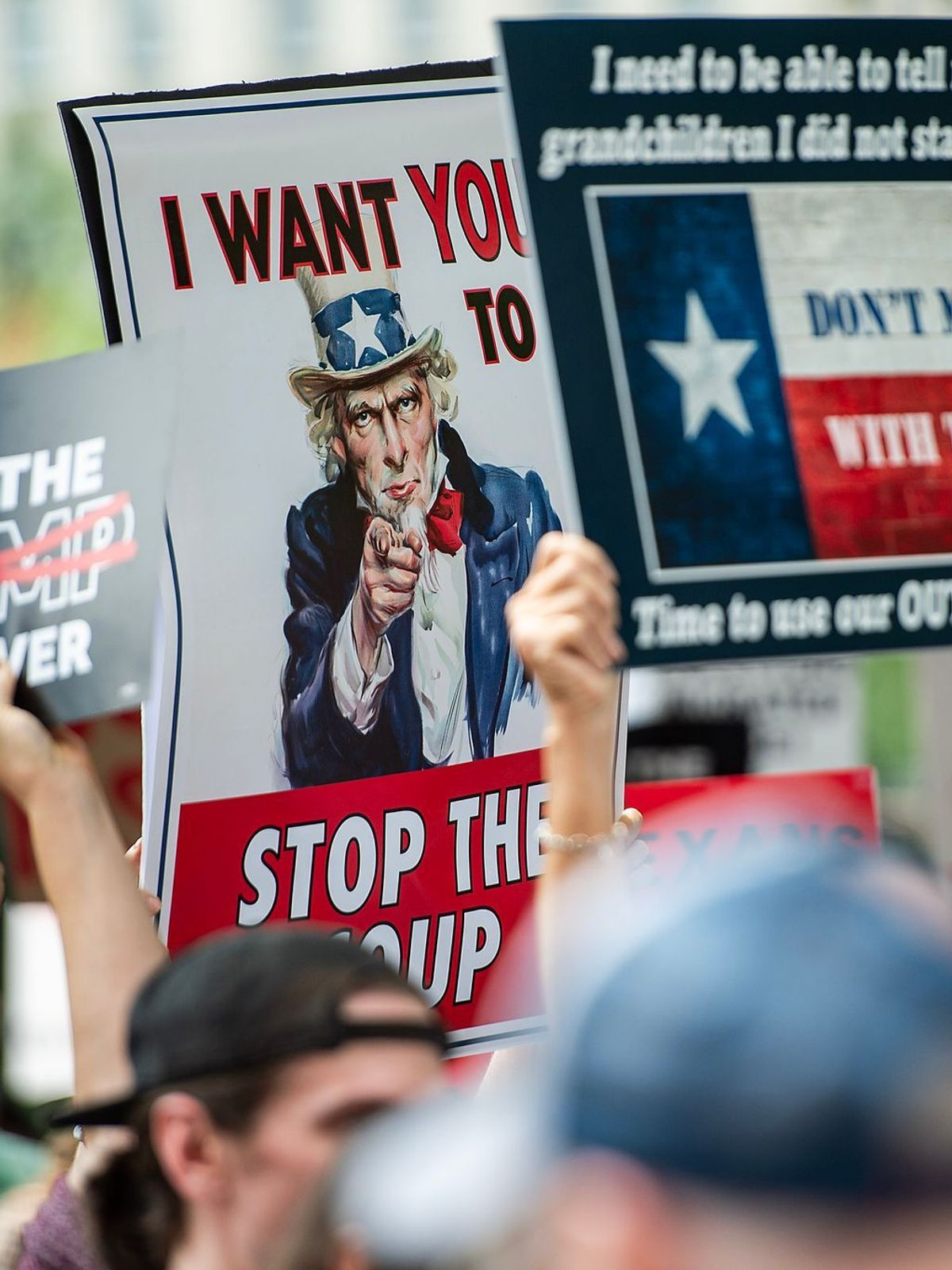 Protest gegen Änderung der Wahlbezirke in Texas