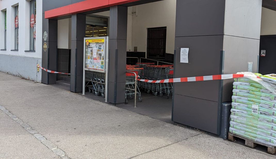 Nach einer Spinnensichtung blieb der Supermarkt in Krems an der Donau geschlossen.