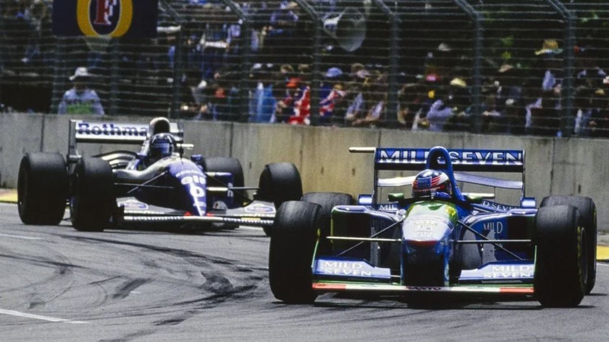 Geschichtsträchtiges WM-Finale: Schumacher und Hill in Adelaide 1994