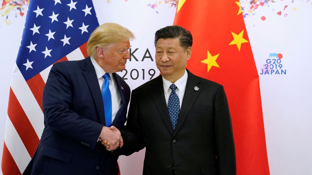 Trump und Xi Jinping beim G20-Gipfel in Osaka im Juni 2019.