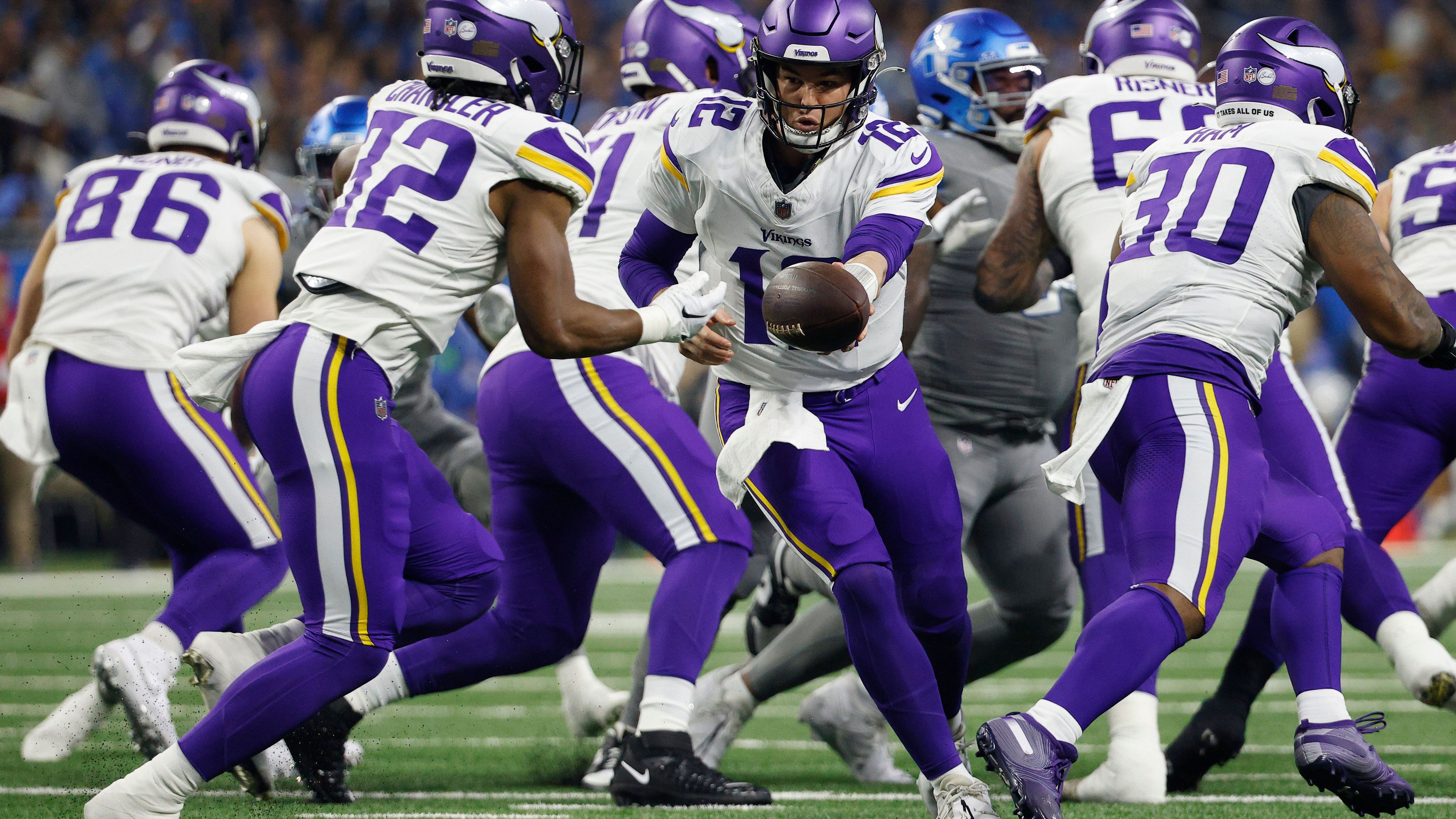 <strong>Minnesota Vikings - 30.626 Kilometer</strong><br>Kürzeste Reise: Green Bay Packers (523 Kilometer)<br>Weiteste Reise: London Game gegen New York Jets (6.462 Kilometer)