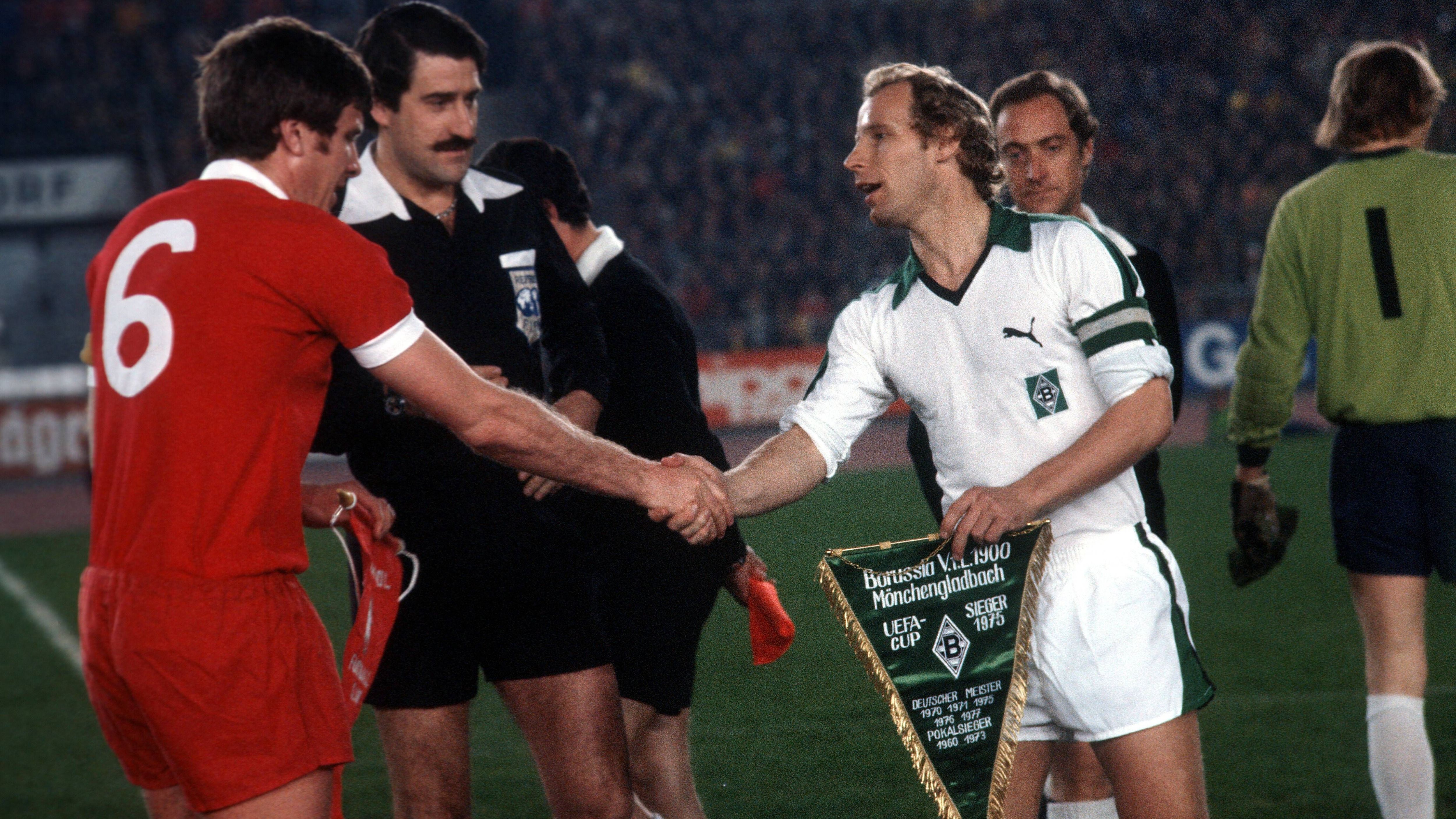 <strong>25. Mai 1977: FC Liverpool vs. Borussia Mönchengladbach - Endstand: 3:1</strong><br>Die Gladbacher rüttelten in den 1970er-Jahren am Nimbus der Bayern, und das nicht nur national, sondern auch international. Im einzigen Landesmeister-Finale der Vereinsgeschichte 1977 in Rom waren die "Fohlen" gegen das damalige Überteam von Liverpool um Trainerlegende Bill Paisley aber quasi chancenlos.