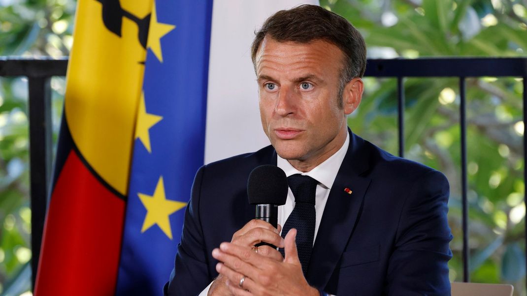 Frankreichs Präsident Emmanuel Macron (Archivbild)