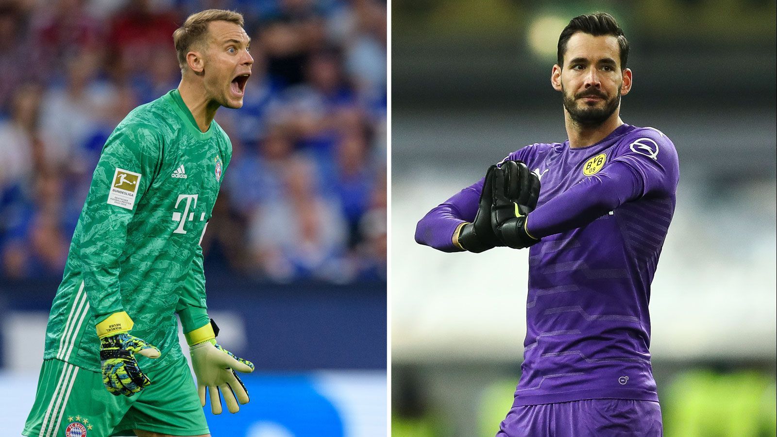 
                <strong>Tor: Manuel Neuer vs. Roman Bürki</strong><br>
                Neuer (l.) ist einer der wenigen Spieler, die bei den Münchnern Top-Leistungen bringen. Blickt man allein auf das Frankfurt-Spiel zurück, wäre es wohl noch weit höher als 5:1 ausgegangen, hätte der Bayern-Keeper seinen Reklamier-Arm nicht auch noch für Paraden genutzt. Für Bürki ist der Einsatz gegen Bayern erst sein zweiter nach seiner verletzungsbedingten Auswechslung gegen Gladbach am 8. Spieltag. Auch Ersatzkeeper Hitz ist angeschlagen. Punkt für Neuer: 1:0.
              