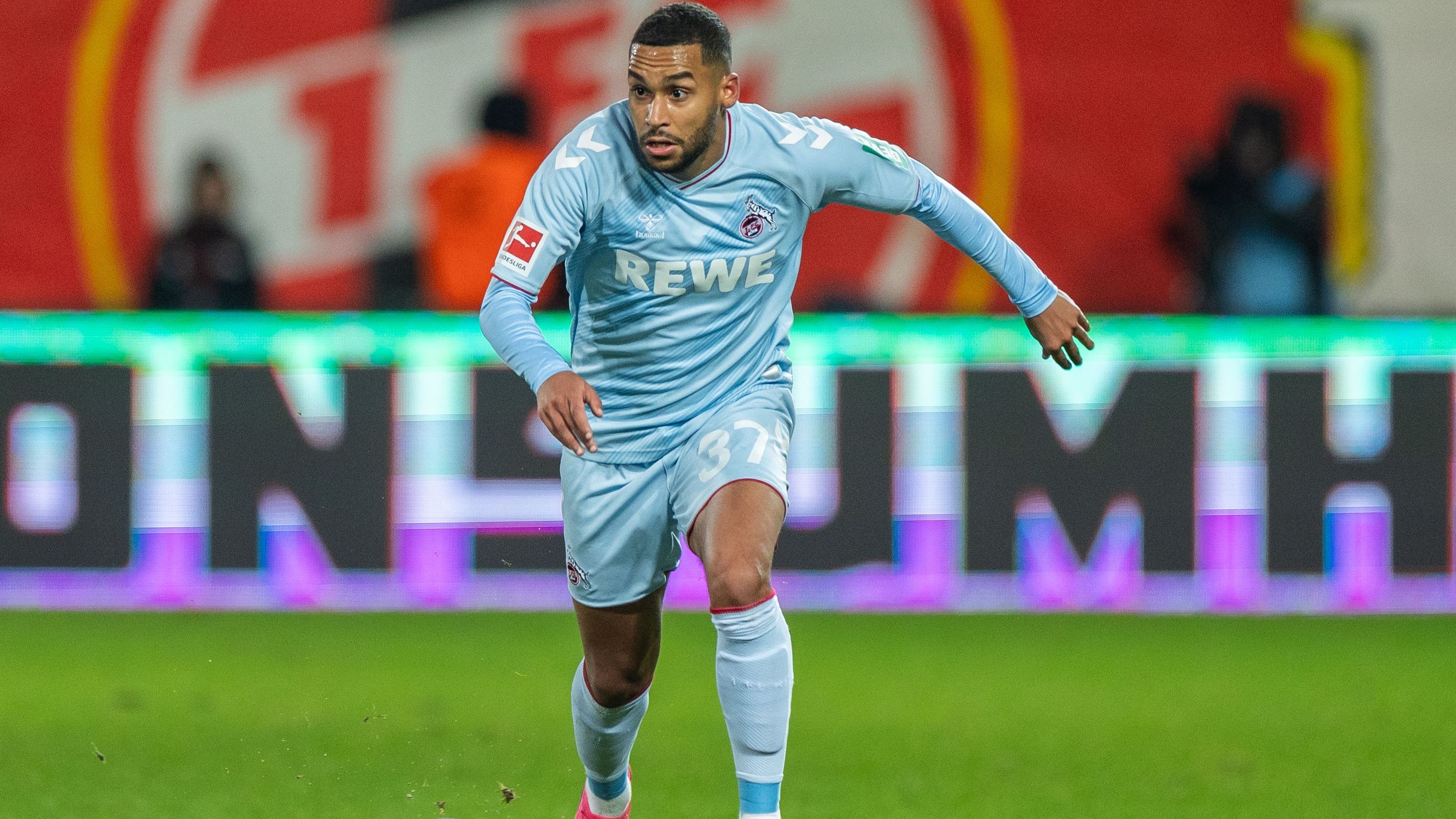 <strong>18. Platz: Linton Maina - 36,10 km/h</strong><br>- Saison: 2023/24<br>- Klub: 1. FC Köln<br>- Position: Flügelstürmer