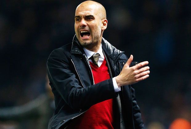 
                <strong>Bayerns Meister-Tag in Berlin</strong><br>
                Trainer Guardiola ist und bleibt Perfektionist. Trotz drückender Überlegenheit tobt der Coach nach dem Gegentreffer.
              