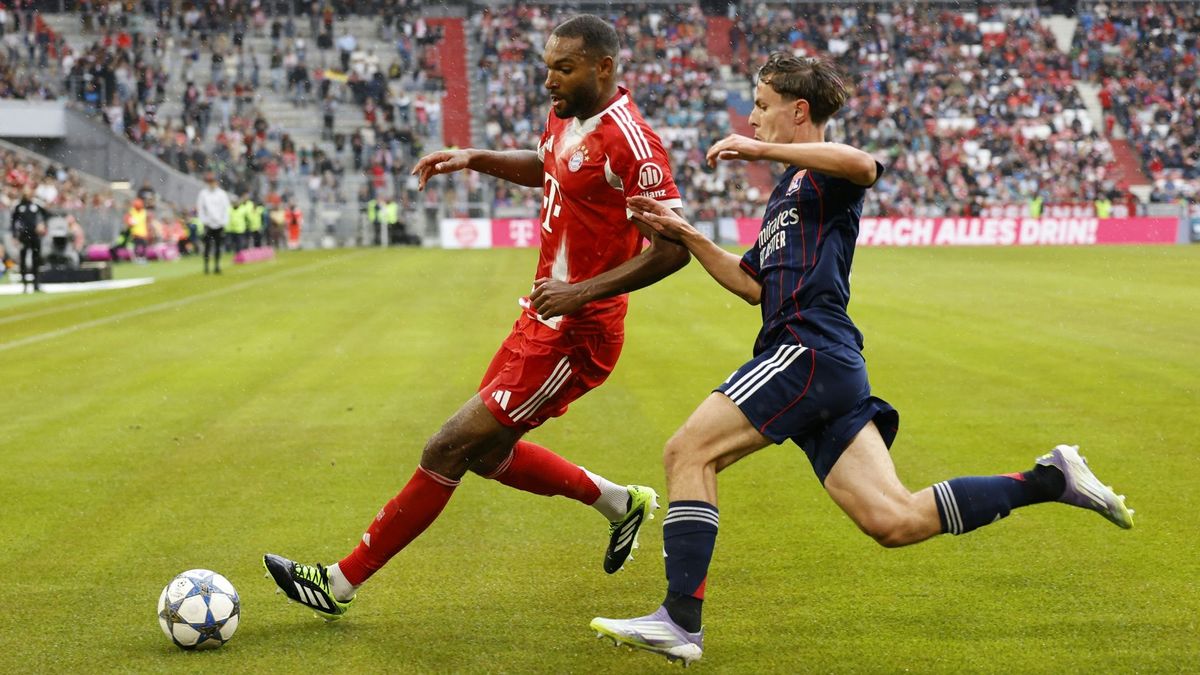 Jonathan Tah (l.) verließ Bayer für den FCB