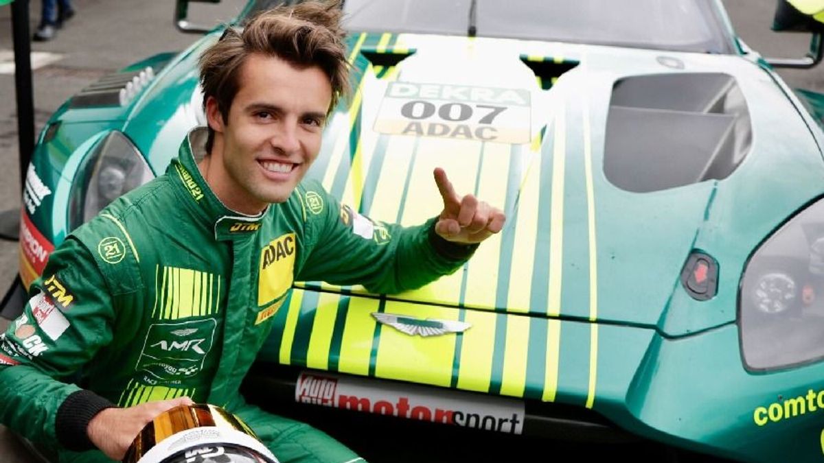 Gilles Magnus beschert Aston Martin die erste DTM-Pole der Geschichte