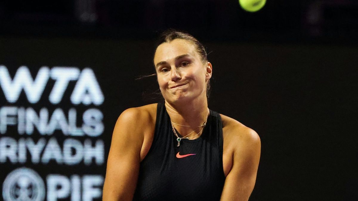 Schon im Halbfinale von Riad: Aryna Sabalenka