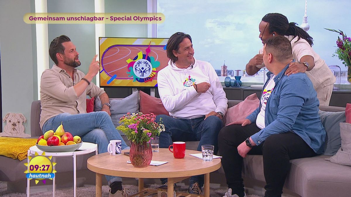 Special Olympics World Games 2023, SAT.1 Frühstücksfernsehen, Matthias Killing, Madcon