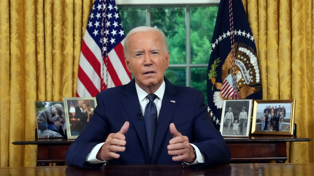 US-Präsident Joe Biden geht es nach Aussagen seines Arztes besser. (Archivbild)