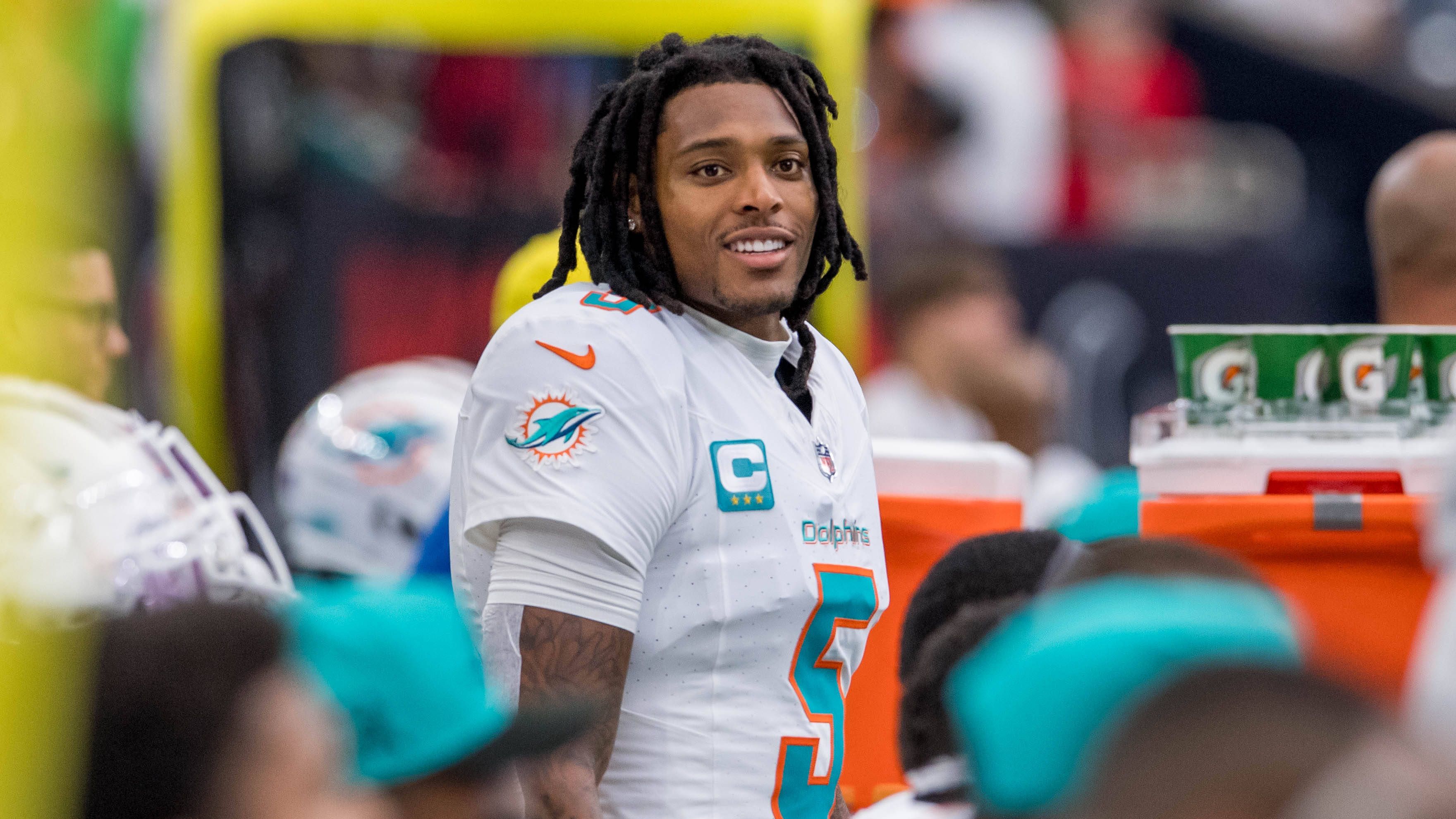 <strong>19. Platz: Jalen Ramsey - 125,2 Millionen Dollar</strong><br>Saisons aktiv: seit 2016<br>Teams: Los Angeles Rams, Miami Dolphins, Jacksonville Jaguars, Pittsburgh Steelers