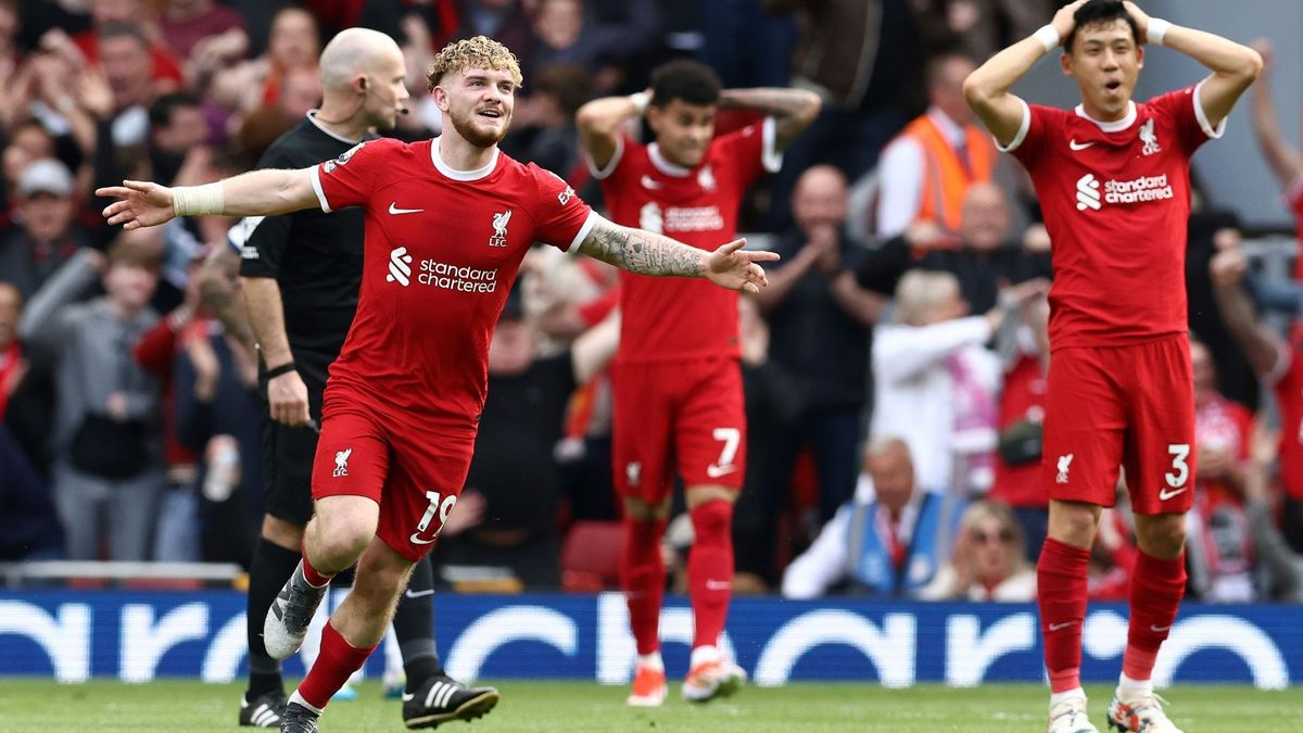 Harvey Elliott traf wunderschön, seine Kollegen staunten