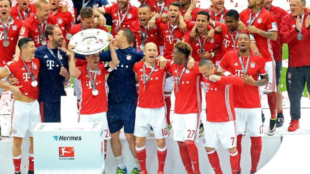 Bayern nach einer Formel zu 57 Prozent deutscher Meister