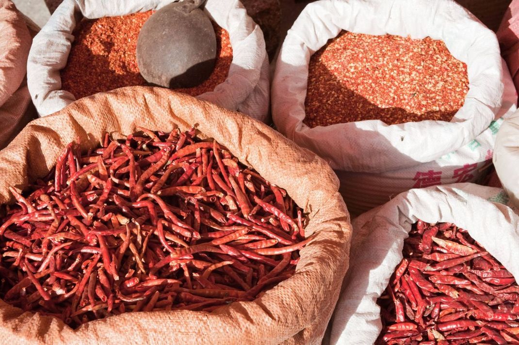 Frühes globales Handelsgut: Paprika hat die kulinarische Tradition in vielen Ländern der Erde verändert.