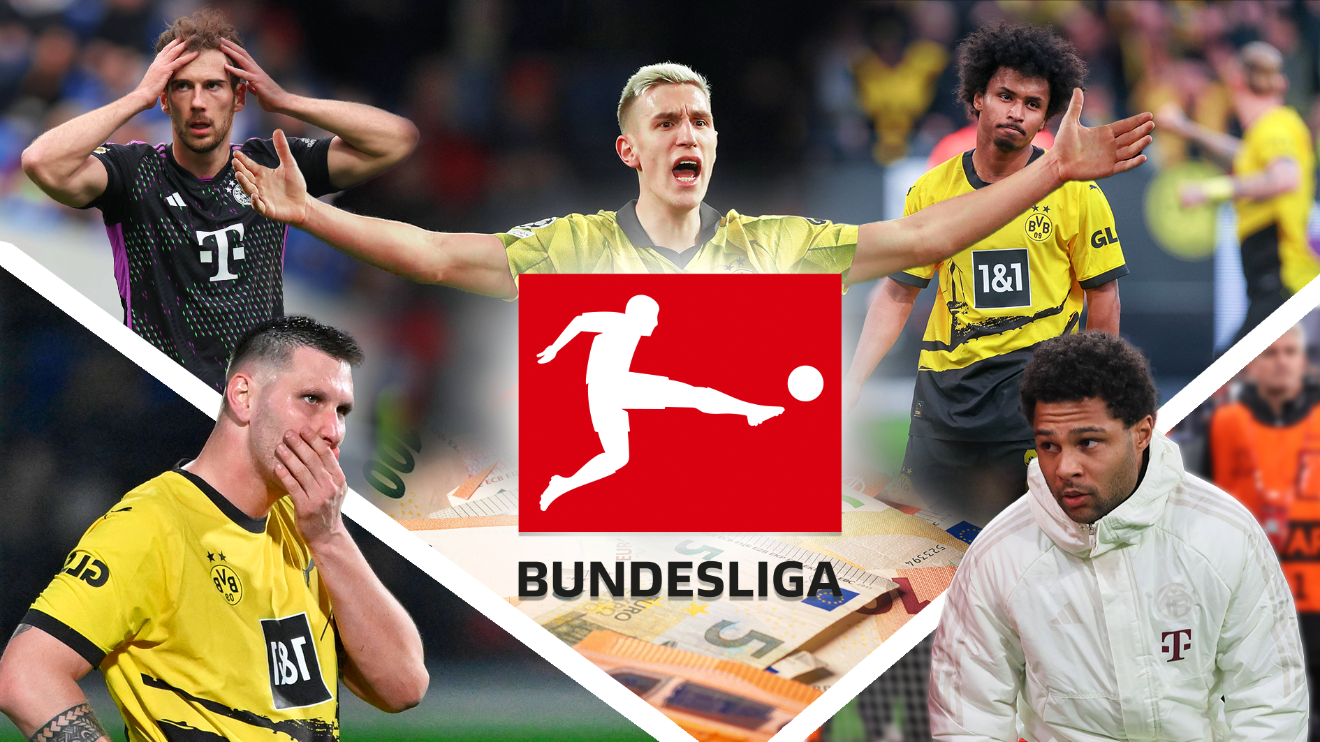 <strong>Die größten Marktwertverlierer der Bundesliga</strong><br> Die Bundesliga-Saison ist im vollen Gange. Für einige Spieler läuft es deutlich schlechter als gedacht. Das spiegelt sich auch in den Marktwerten wider.&nbsp;<strong><em>ran</em></strong> zeigt die Top 15 der Spieler, die den größten Marktwertverlust hinnehmen mussten. (Quelle: transfermarkt.de - Anmerkung: Ranking erfolgt nach absoluten Zahlen)