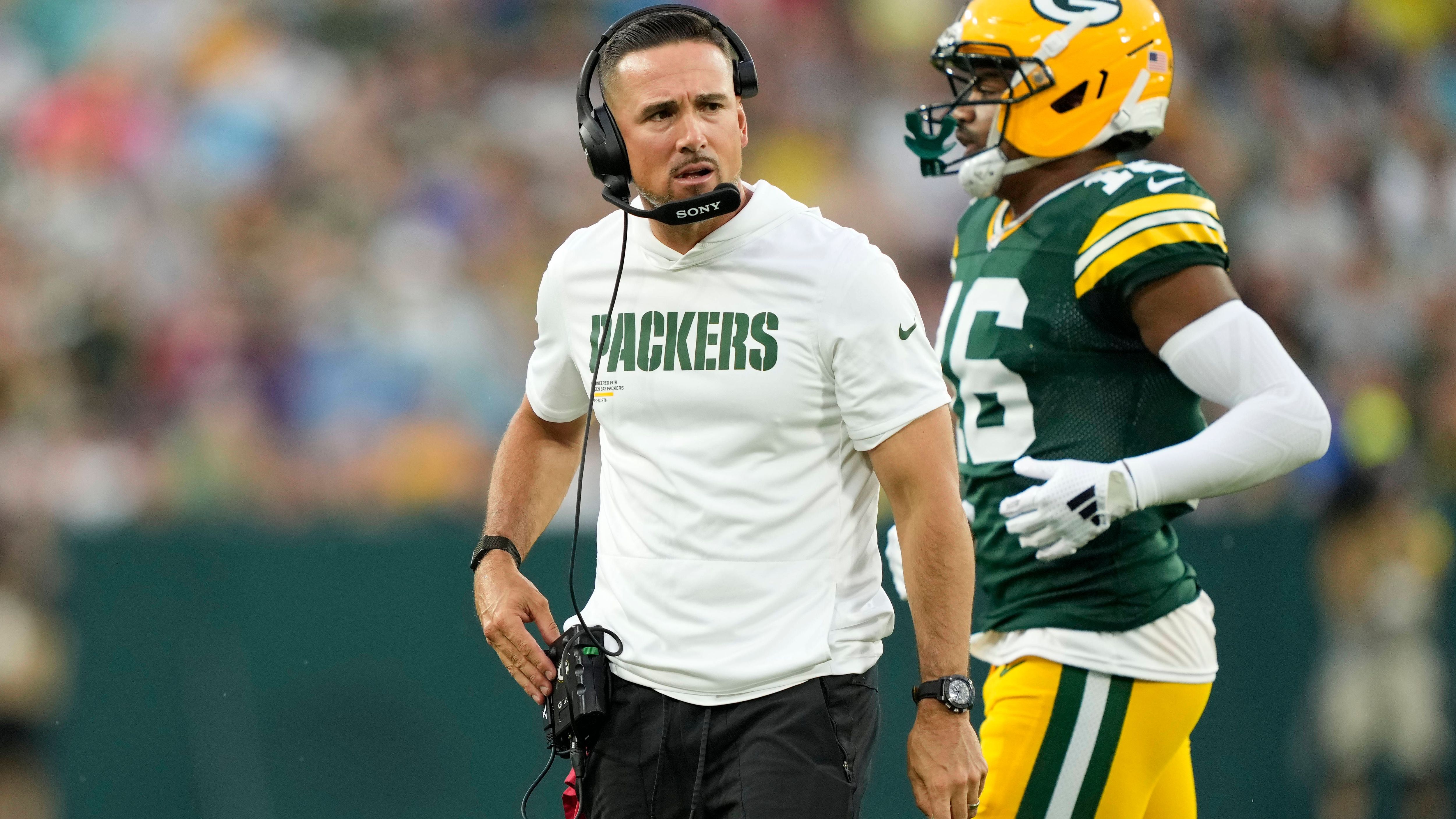 <strong>Platz 13 (geteilt): Matt LaFleur (Green Bay Packers)</strong><br>Quote: +4.000 (bei einem Einsatz von 100 US-Dollar gewinnt man 4.000 US-Dollar)