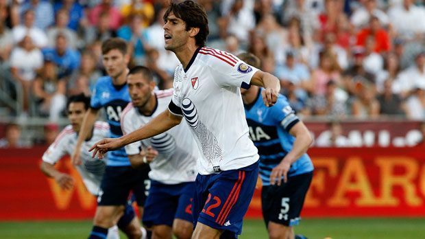 
                <strong>2015: Kaka (Orlando City FC)</strong><br>
                2015: Kaka (Orlando City FC). Auch im Jahr davor führte Kaka bereits die All-Stars als Kapitän auf das Spielfeld - und zwar gegen Tottenham Hotspur. Kakas Mannschaft gewann 2:1.
              