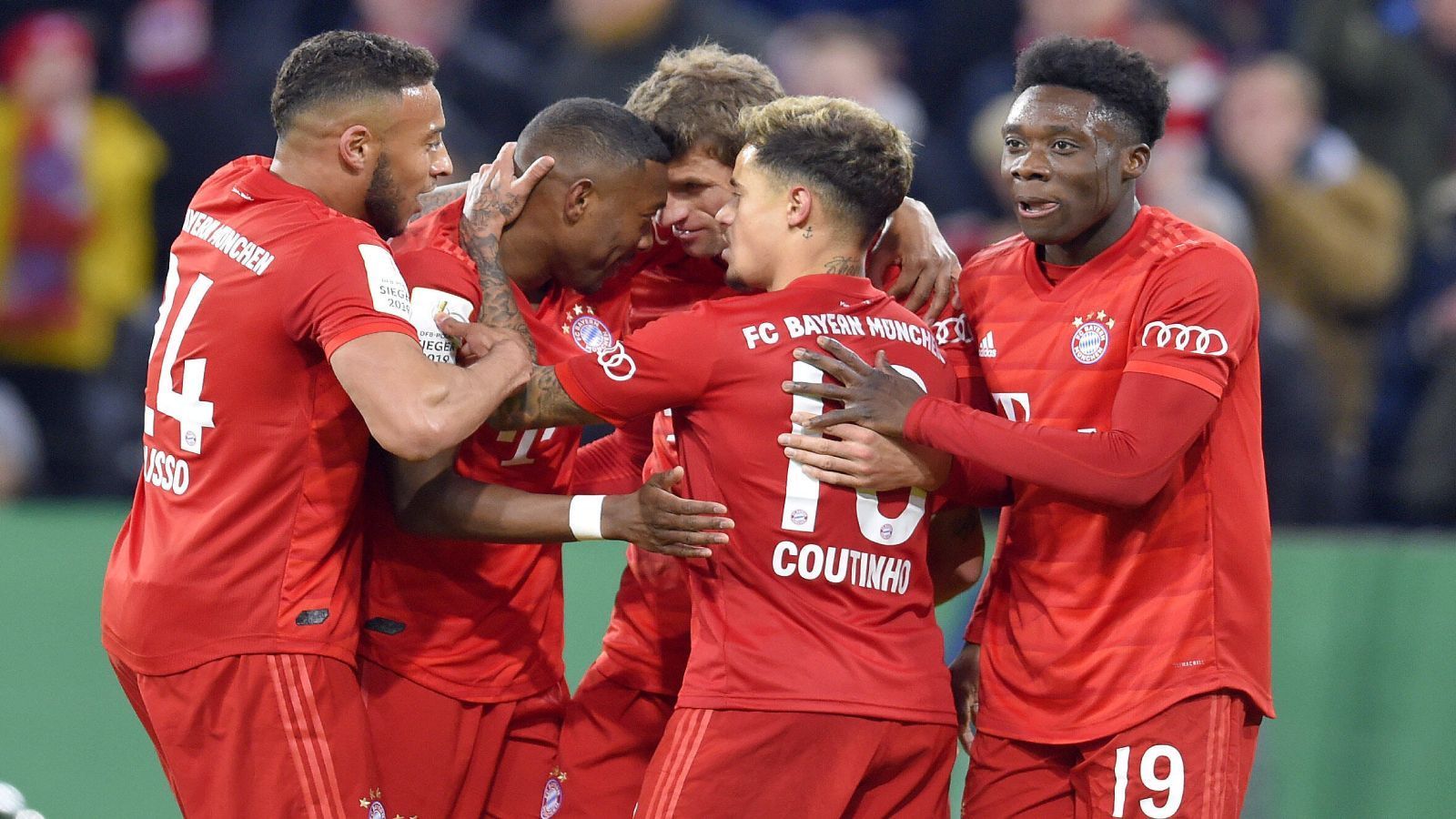 
                <strong>DFB-Pokal: Der FC Bayern München gegen die TSG Hoffenheim in der Einzelkritik</strong><br>
                Der FC Bayern steht im Pokal-Viertelfinale: Der Rekordmeister hatte gegen die TSG Hoffenheim viel Mühe. Wir haben den FCB beim 4:3 benotet.
              