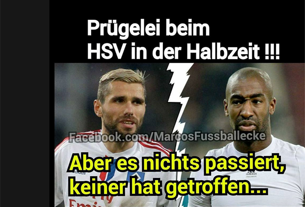 
                <strong>So lacht das Netz über den HSV</strong><br>
                Der HSV kann sich nur selbst schlagen ... und tut das auch.
              