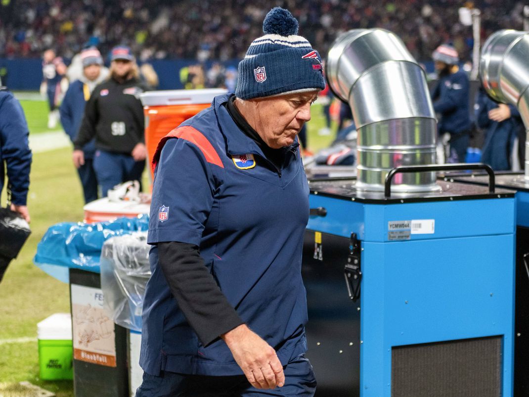 Bill Belichick durchlebt mit den New England Patriots die größte Krise seiner Trainer-Laufbahn&nbsp;