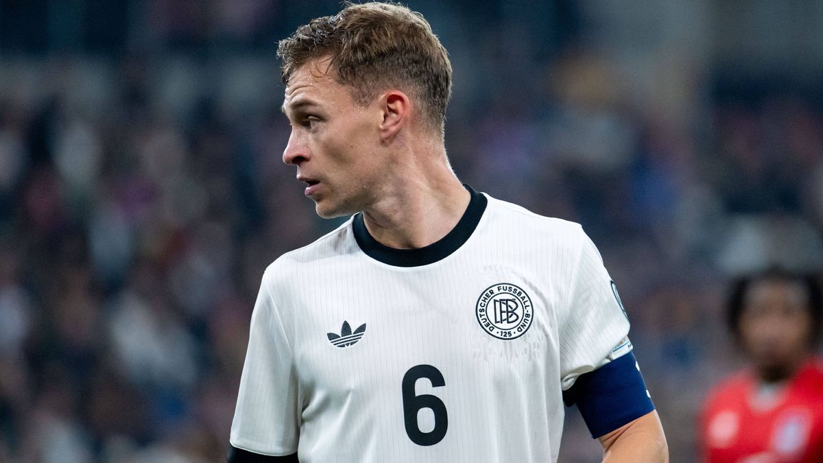 Joshua Kimmich (Deutschland, 06), GER, Deutschland vs. Luxemburg, Fussball, Herren, WM-Qualifikation Europa, 7. Spieltag, Spielzeit 2025 2026, 10.10.2025 GER, Deutschland vs. Luxemburg, Fussball, H...