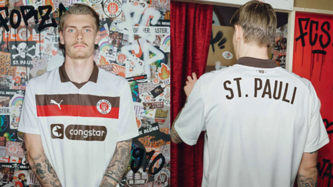 <strong>FC St. Pauli - Auswärtstrikot</strong>
