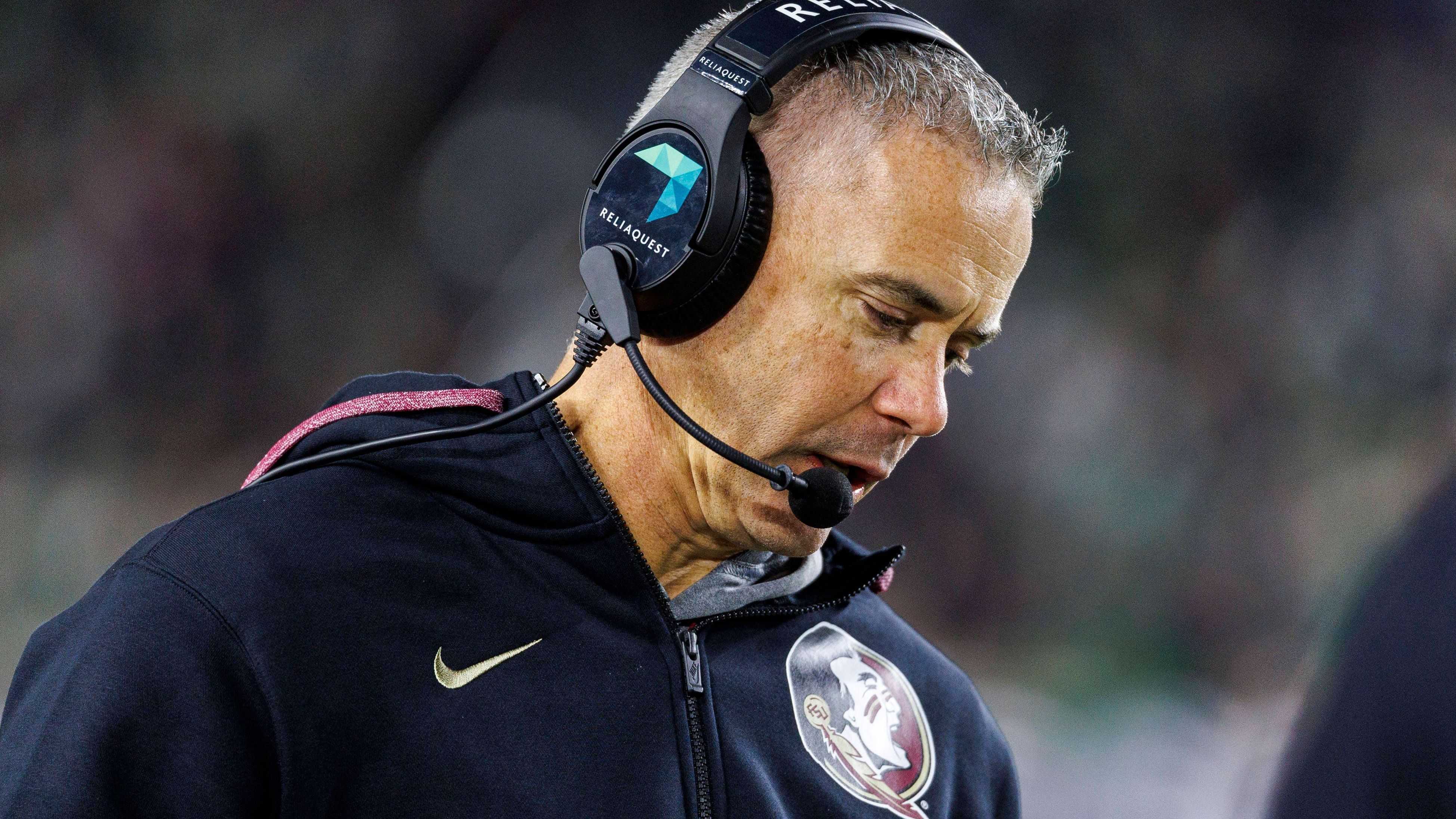 <strong>Platz 6 (geteilt): Mike Norvell (Florida State University)</strong><br> • Jahresgehalt: 10.000.000 US-Dollar<br>• Head Coach seit: 2020<br>• Conference: ACC