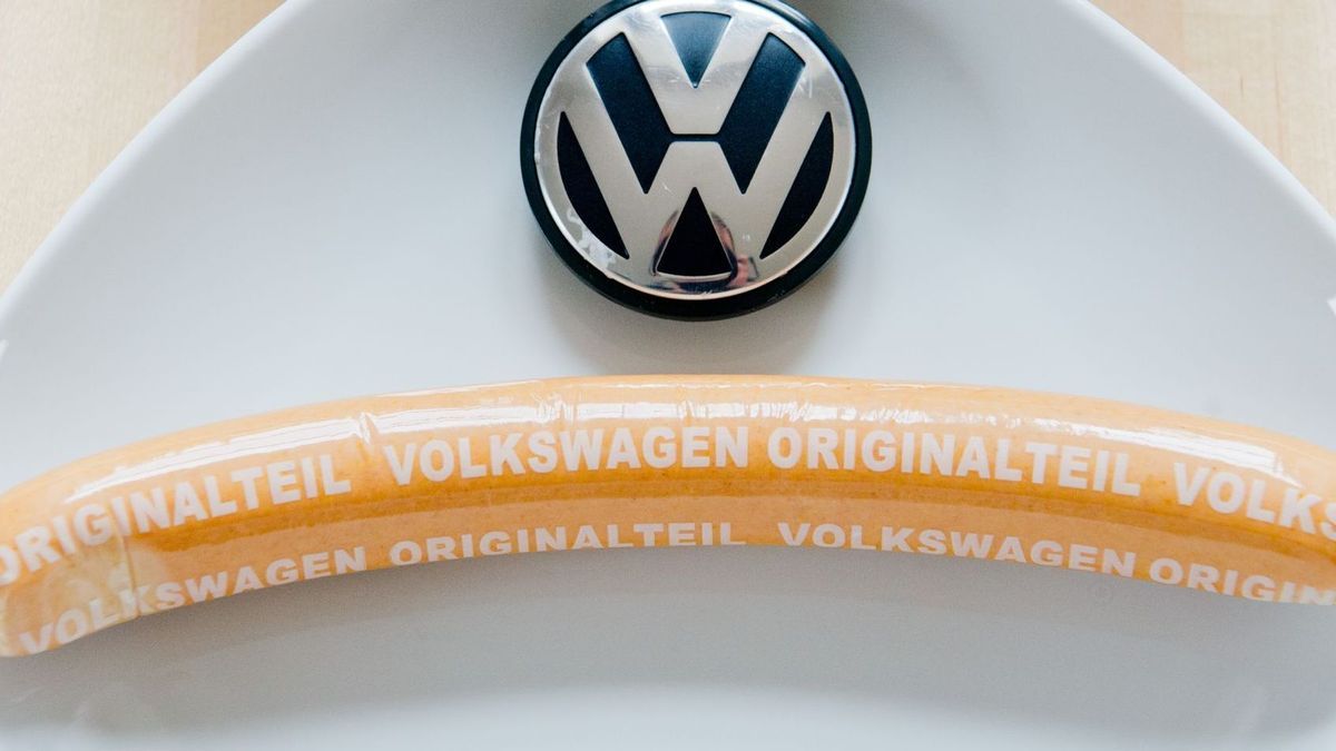 Currywürste von Volkswagen