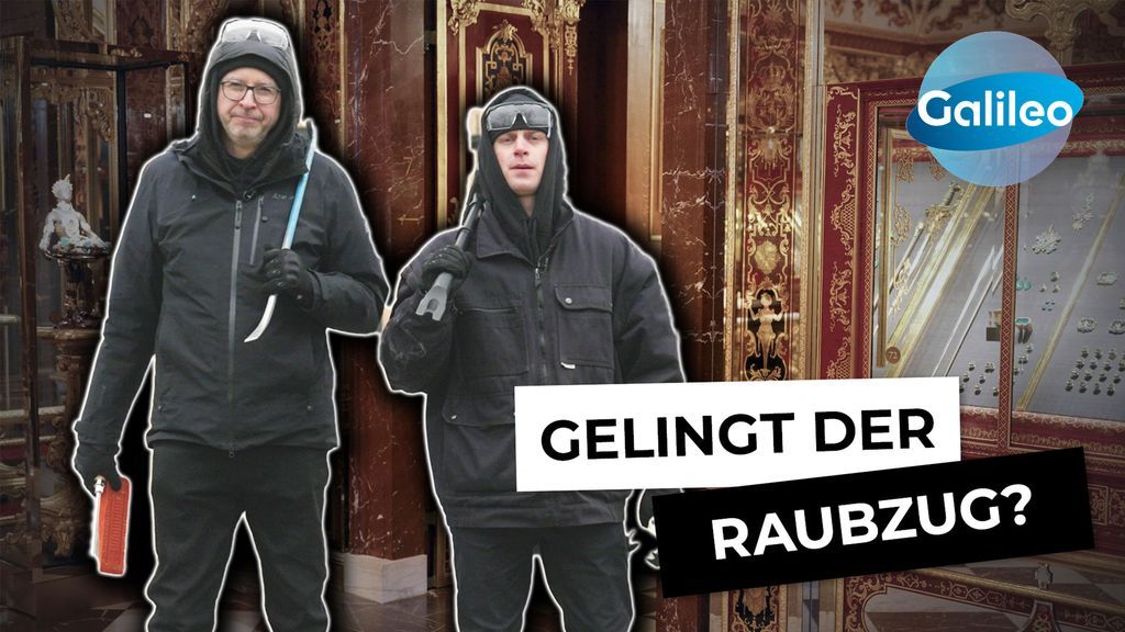 True Crime-Experiment: "Galileo" wagt den Juwelenraub im Grünen Gewölbe