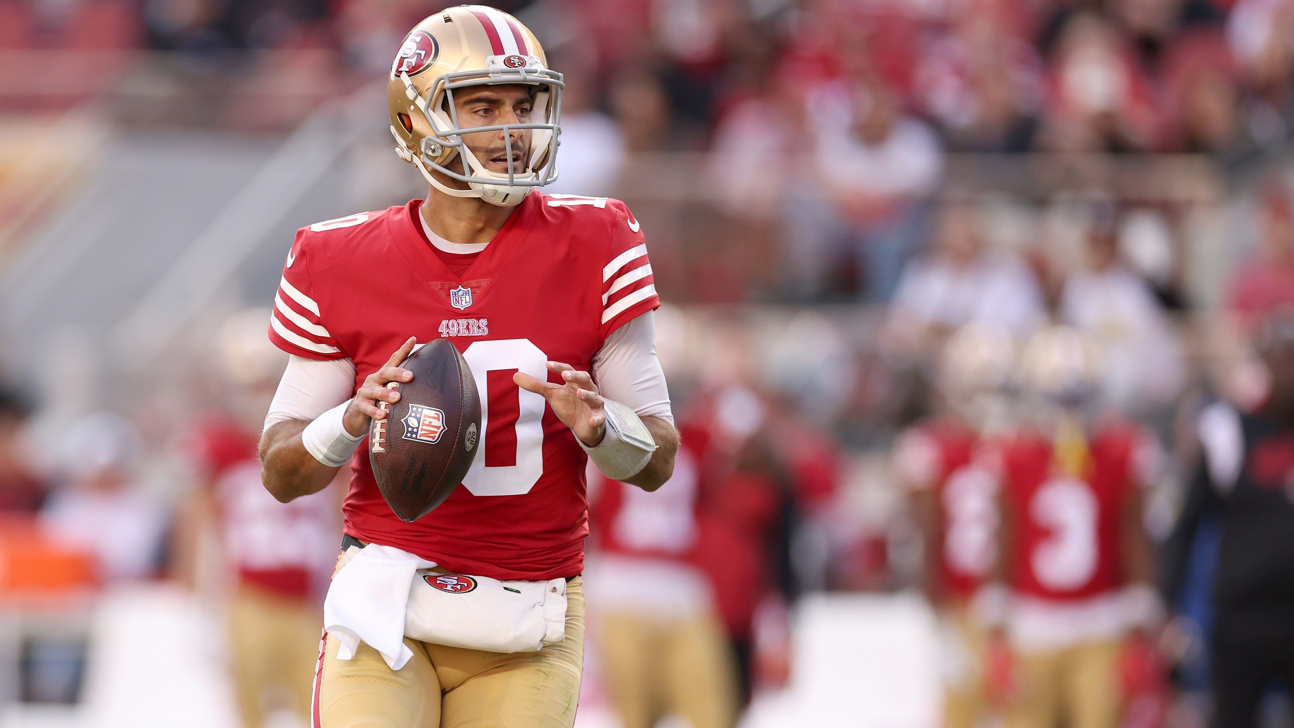 NFL Jimmy Garoppolo geht nach Vegas! Die Zahlen zum MegaDeal