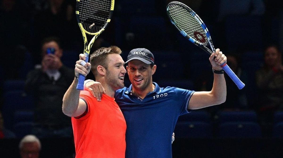 Das Duo Bryan/Sock gewann in London nun den Doppeltitel