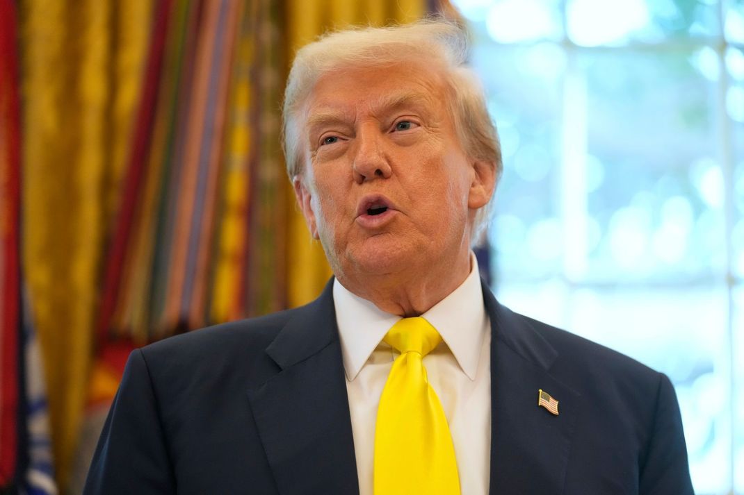 Schon im Vorfeld des Friedensabkommens feierte sich Trump für seinen diplomatischen Erfolg. (Symbolbild)