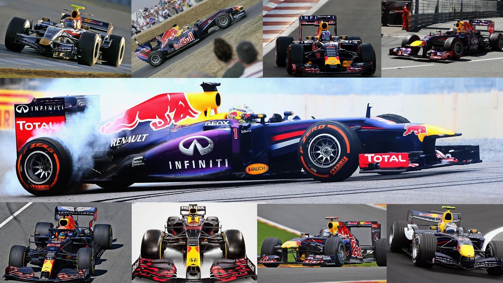 
                <strong>F1: Red Bull im Wandel der Zeit</strong><br>
                Seit 2005 geht Red Bull Racing in der Formel 1 als eigenes Team an den Start. Der neue Bolide für die Saison 2021 sieht dabei dem Vorgänger zum Verwechseln ähnlich aus. Doch im Vergleich zum Design hat sich zumindest das Chassis über die Jahre sehr verändert. ran.de zeigt die RB-Karren im Wandel der Zeit.
              