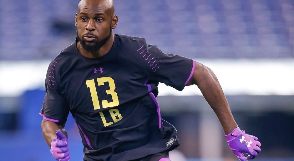 
                <strong>22. Pick - Tennessee Titans: LB Rashaan Evans</strong><br>
                Vierjahresvertrag über 11.669.515 US-Dollar, davon 6.566.920 Signing-Bonus
              