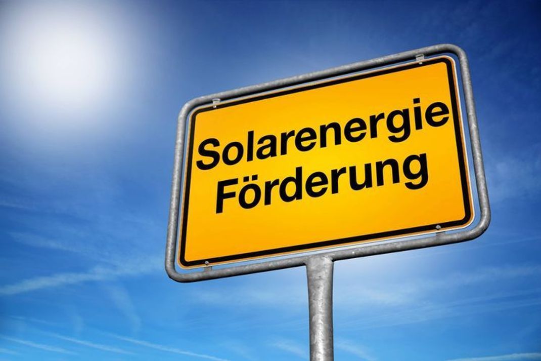 Solaranlage Förderungen