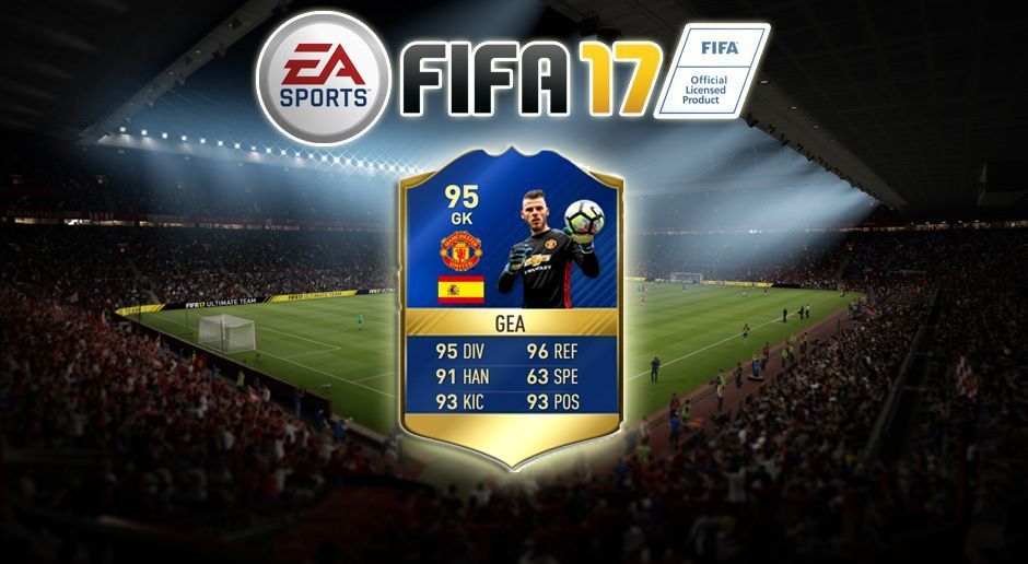 
                <strong>Torwart: David De Gea  (Manchester United)</strong><br>
                Wertsteigerung: 90 -> 95
              