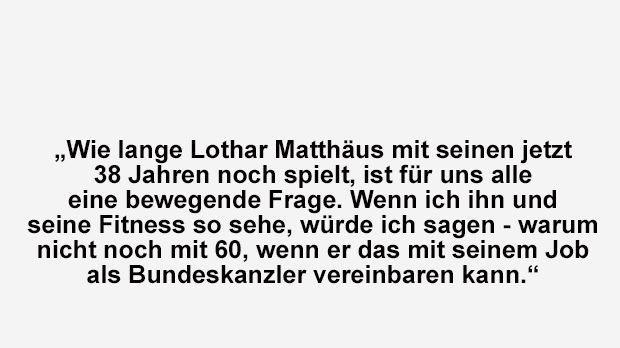 
                <strong>Die besten Sprüche des Mehmet Scholl</strong><br>
                Mehmet Scholl über seinen damaligen Teamkollegen Lothar Matthäus.
              