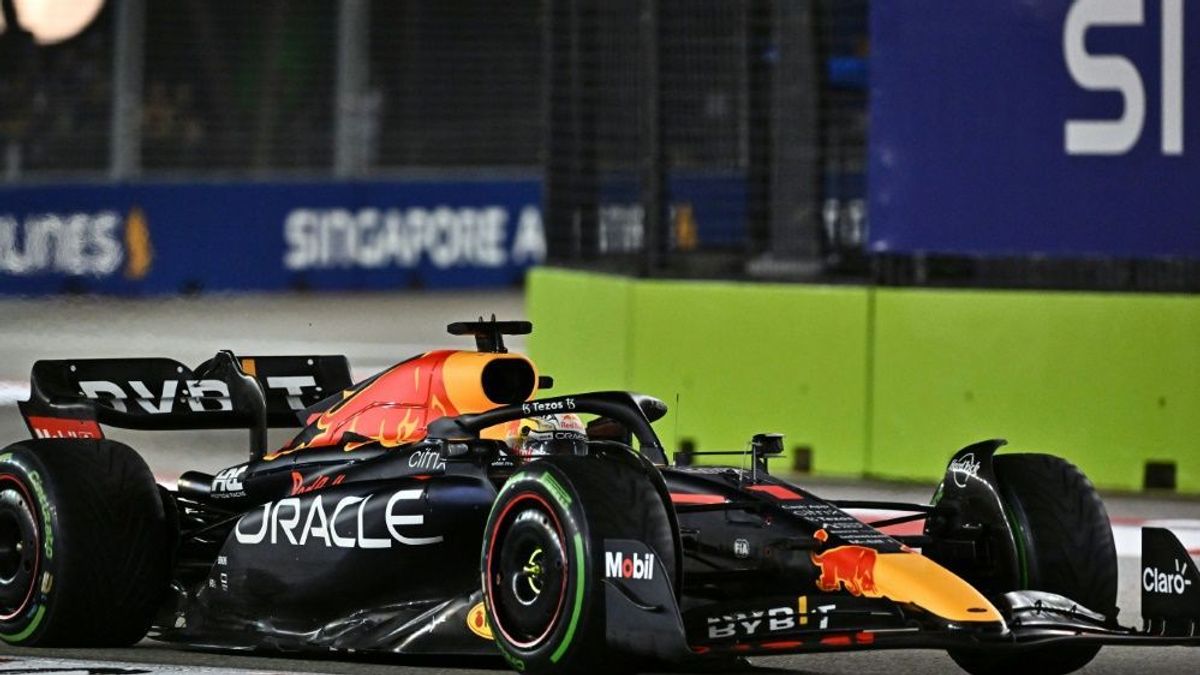 Max Verstappen kam in Singapur nur auf Platz 7 ins Ziel