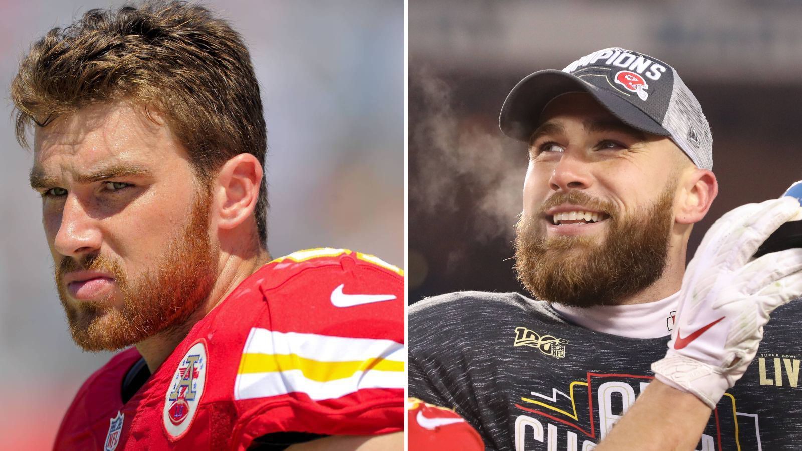 
                <strong>Travis Kelce</strong><br>
                Der Tight End verbrachte seine gesamte bisherige NFL-Karriere in Missouri. 2013 wurde er von den Chiefs im NFL-Draft in der dritten Runde ausgewählt. Seither stand der 30-Jährige fünfmal - und das in Folge - im Pro Bowl und freut sich nun auf seine Super Bowl-Premiere.
              