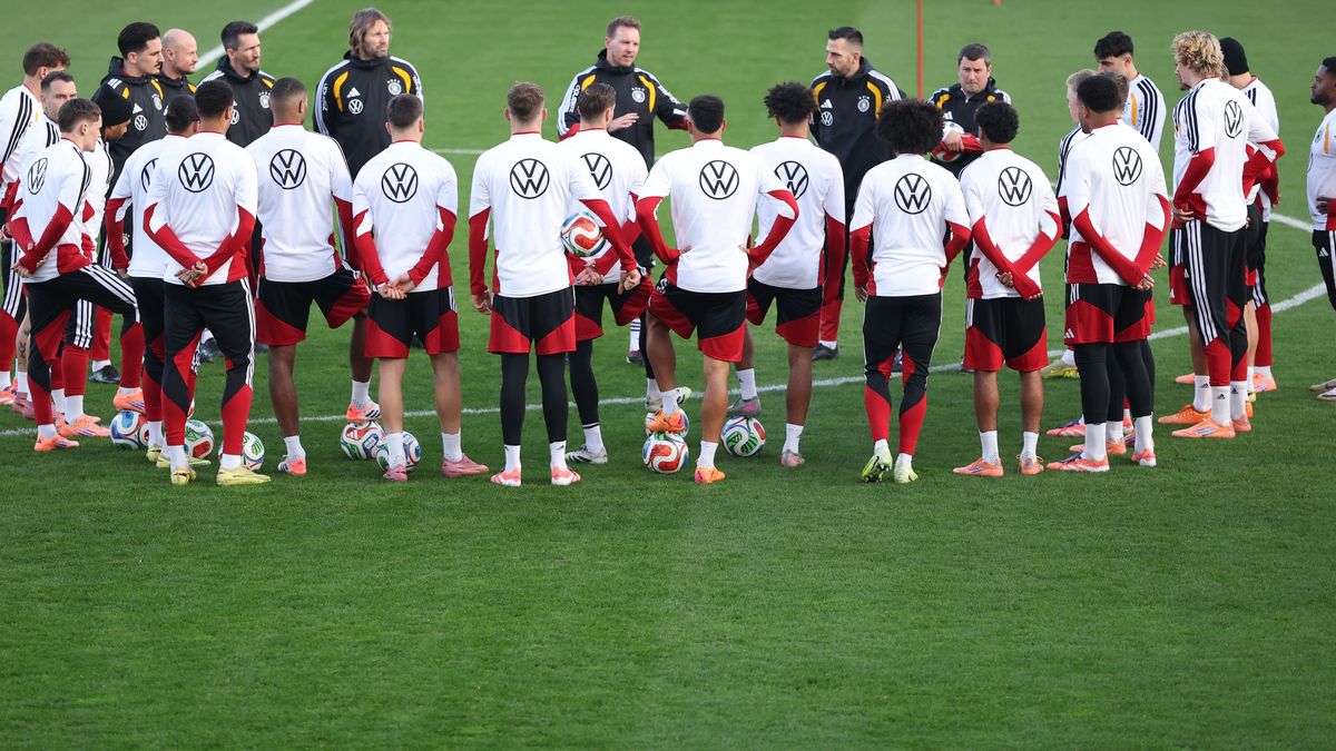 Germany Press Conference And Training Session