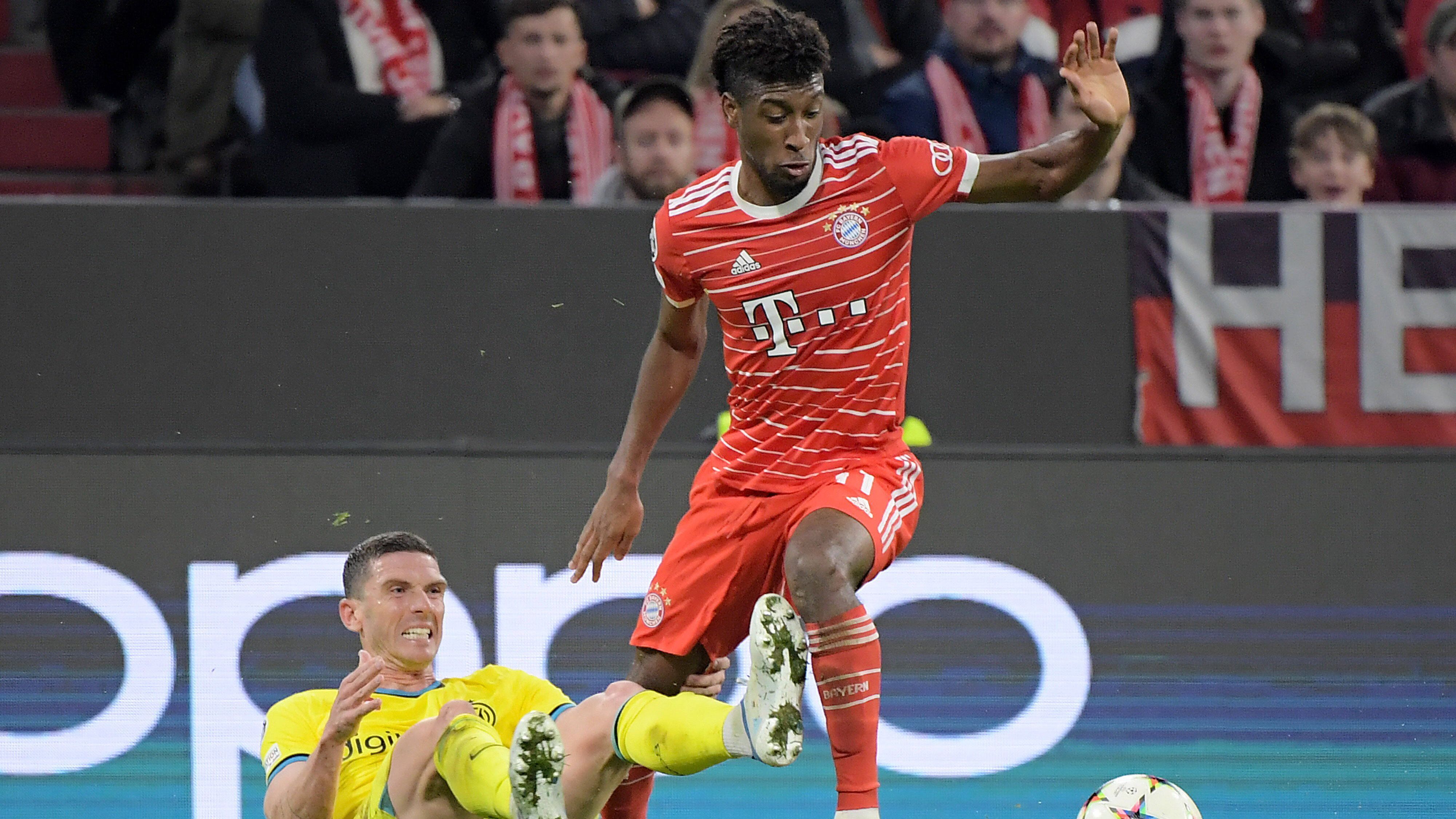 
                <strong>Kingsley Coman</strong><br>
                Bis zu seinem Schuss in der Nachspielzeit der ersten Halbzeit weitgehend unsichtbar. Wird nach der Pause besser, liefert aber keinen wirklichen "Magic Moment". Darf 15 Minuten vor dem Schlusspfiff Feierabend machen. ran-Note: 4
              