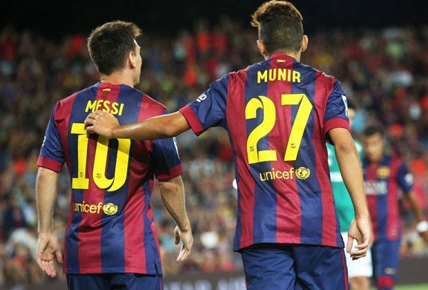 
                <strong>Munir El Haddadi: Das neue Barca-Juwel</strong><br>
                Es gibt bislang übrigens nur zwei Spieler, die bei ihrem Profi-Debüt für Barca noch jünger waren als El Haddadi: Lionel Messi, neben Adel Taarabt ein großes Vorbild des 18-Jährigen, und Bojan Krkic, der mittlerweile bei Stoke City aktiv ist.
              