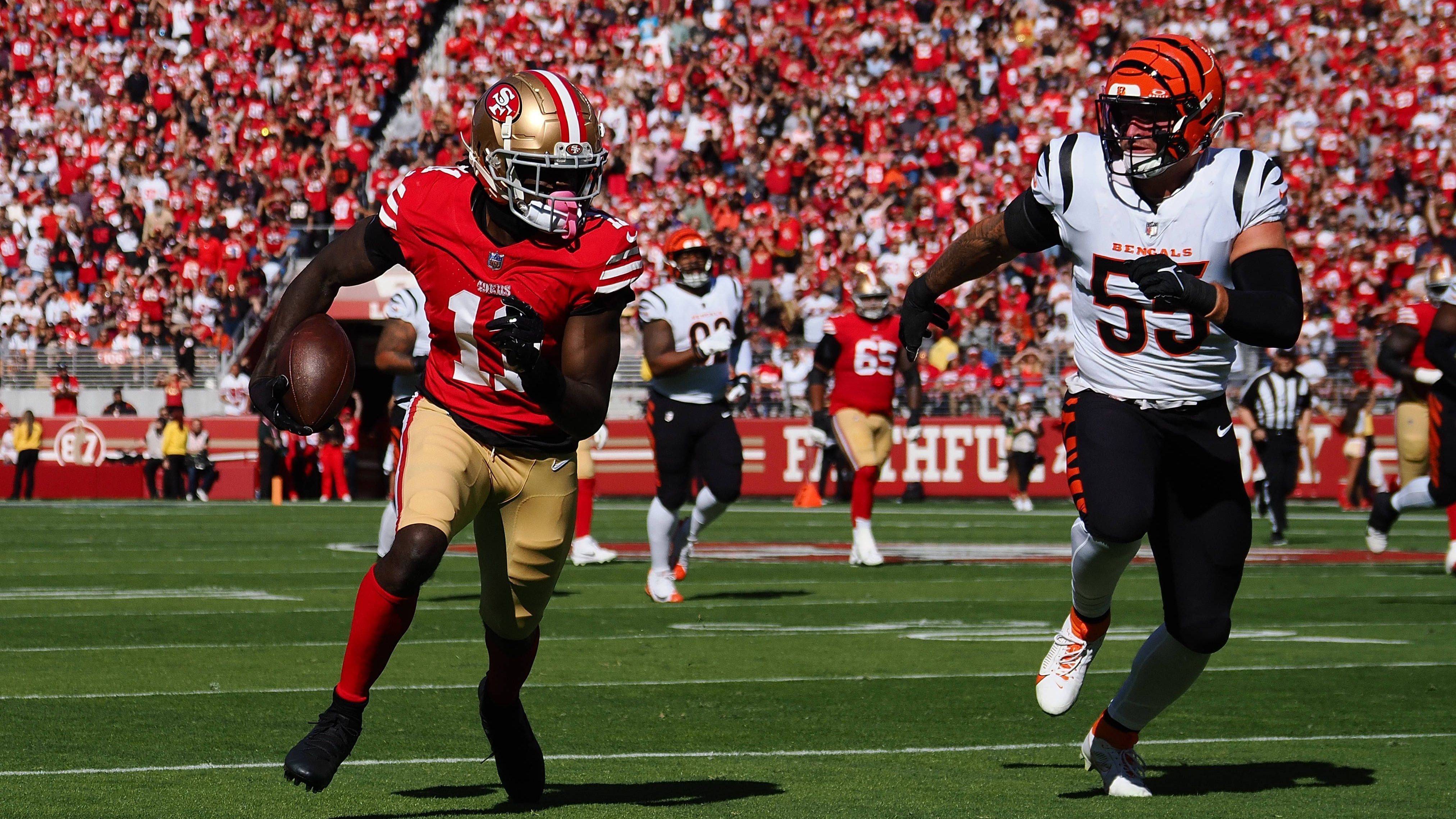 <strong>12. Cincinnati Bengals at San Francisco 49ers (31:17), Woche 8</strong><br>26,1 Millionen Zuschauer