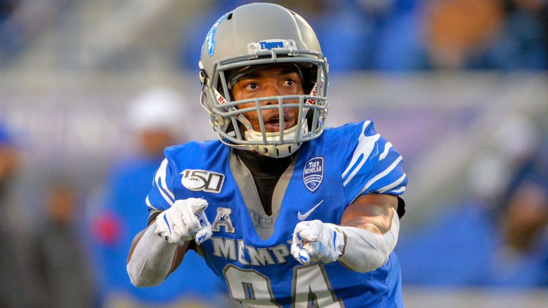 
                <strong>Platz 3: Calvin Austin III  (Memphis)</strong><br>
                40 Yards in 4,32 Sekunden.
              