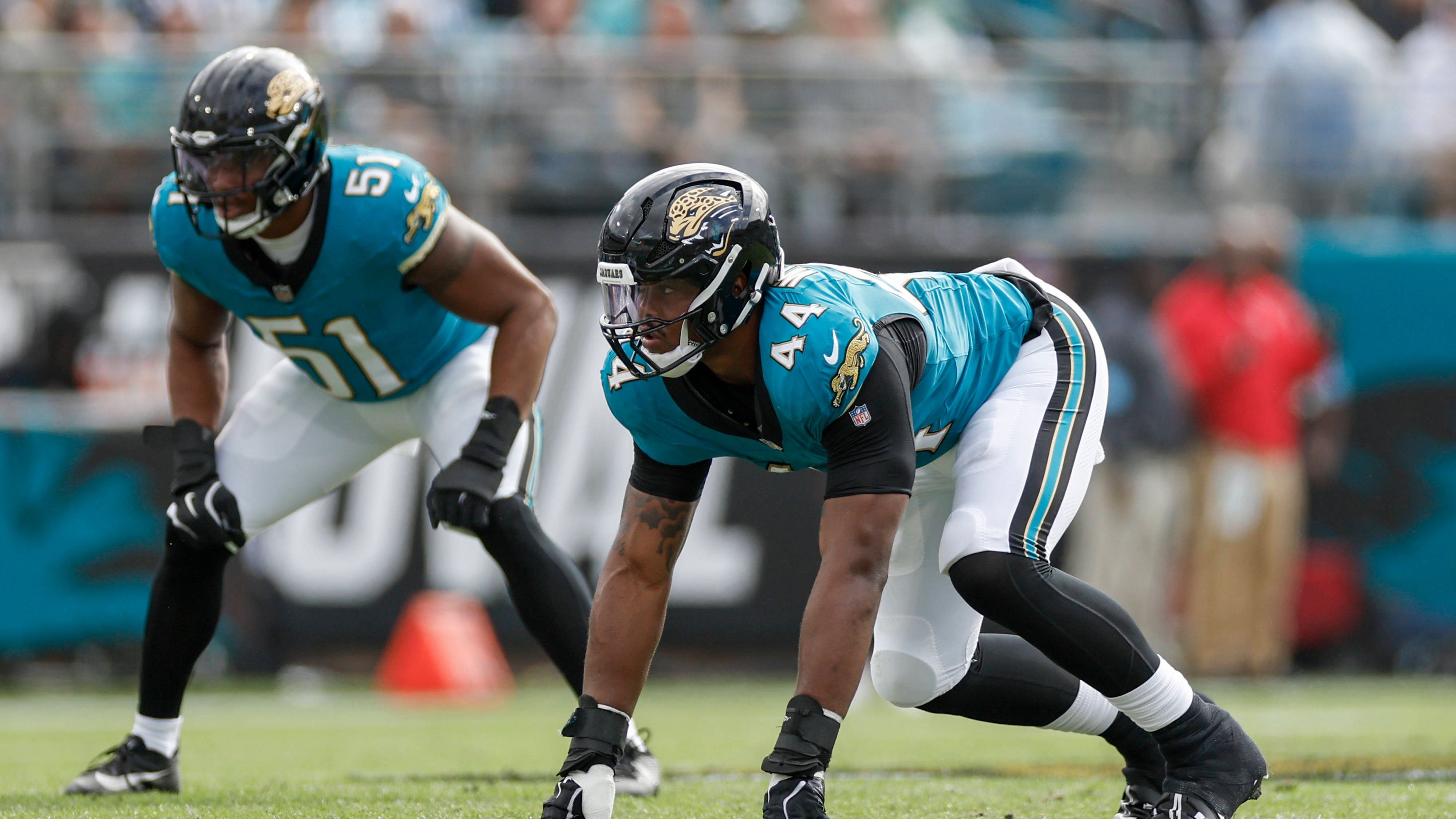 <strong>Platz 28: Jacksonville Jaguars</strong><br>Sacks: 34<br>Team-Leader: Travon Walker (10,5 Sacks)