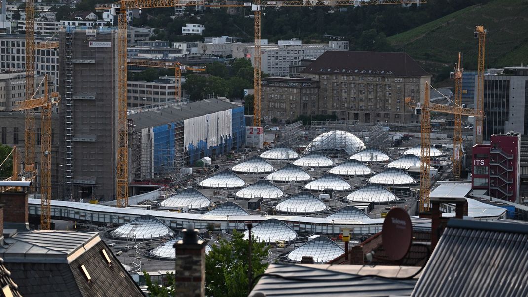 Der Stuttgarter Hauptbahnhof – Herzstück des Milliardenprojekts Stuttgart 21.