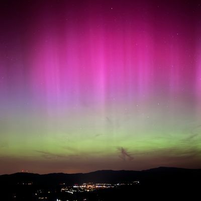 Polarlichter sind unter bestimmten Bedingungen auch in Deutschland zu erlbicken.