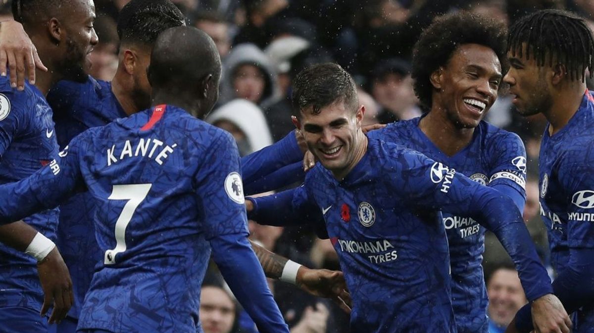 Der FC Chelsea klettert vorerst auf den zweiten Rang