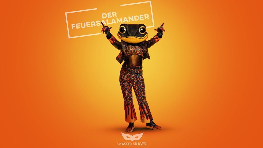 Feuer frei für den Feuersalamander bei "The Masked Singer" Staffel 11.